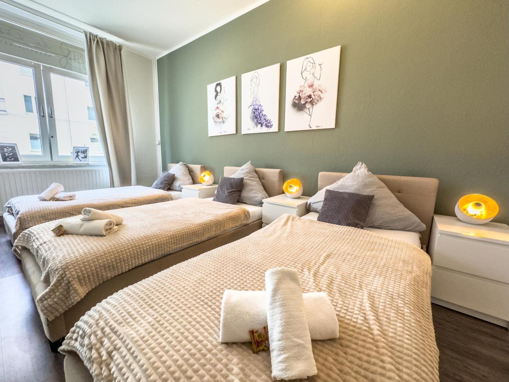 Citynah, Balkon, Grosse Kueche Und Garten Hannover Eksteriør billede